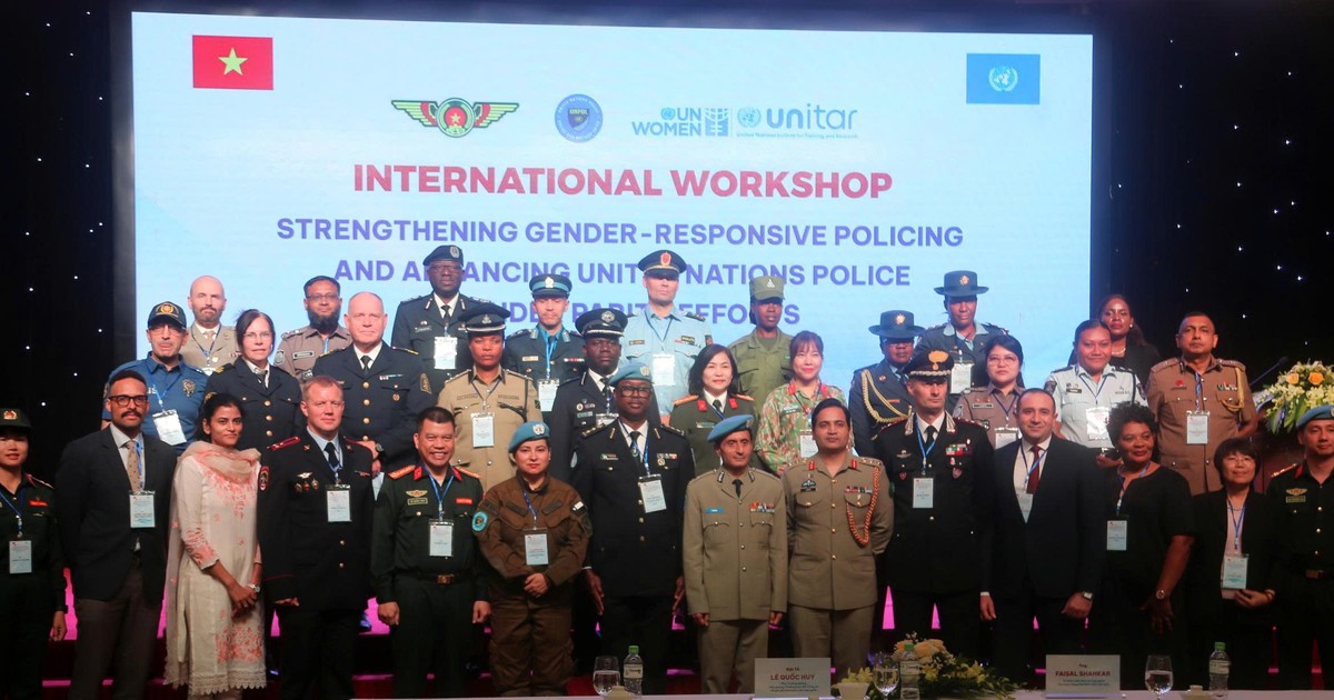 Thúc đẩy chính sách đáp ứng giới và bình đẳng giới trong Cảnh sát LHQ