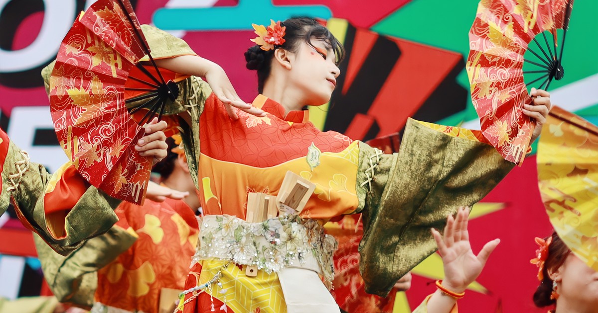khi Yosakoi kể câu chuyện của mùa thu
