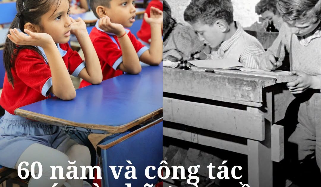 Sáu thập kỷ thúc đẩy kỹ năng đọc viết cho m