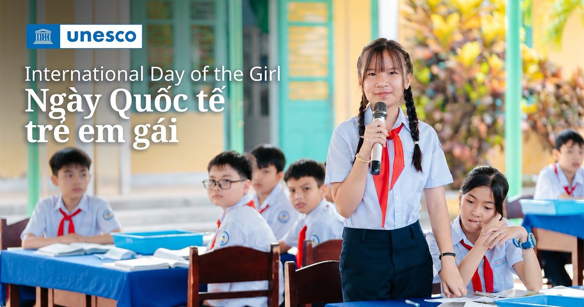 Ngày Quốc tế Trẻ em gái: UNESCO đang thúc đẩy bình đẳng giới trong và thông